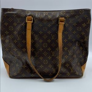Louis Vuitton Purse Tote Bag Large Cabas Mezzo